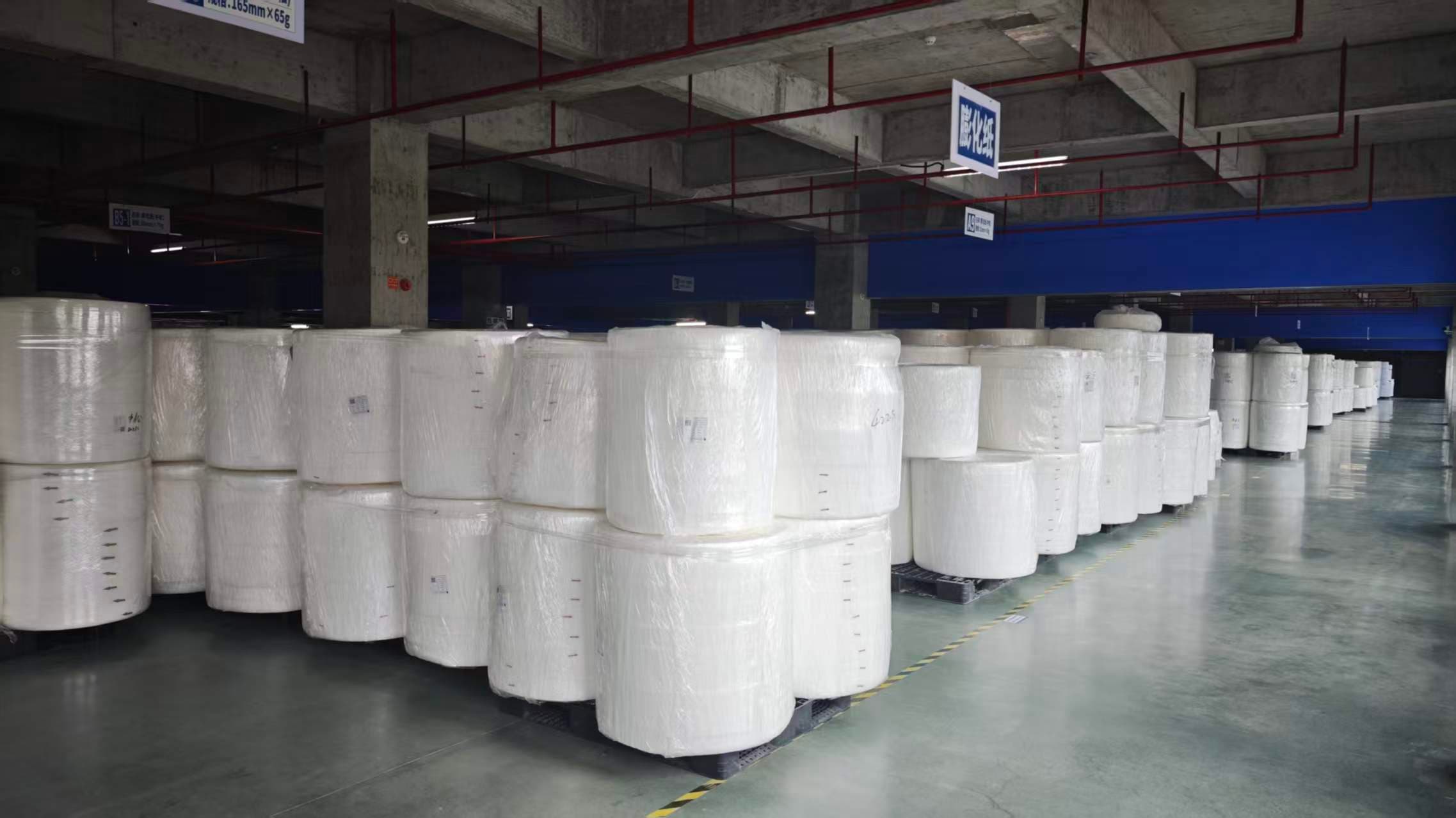 Raw Material Warehouse (Non-Woven Rolls)